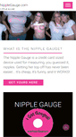 Mobile Screenshot of nipplegauge.com